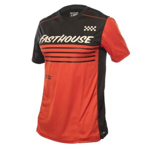 Fasthouse Classic Mercury Short Sleeved Jersey Black/Red - Image 1