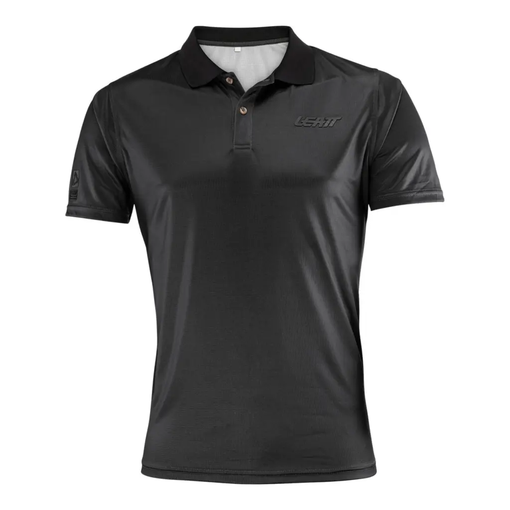 Leatt Team Short Polo Shirt - Graphene