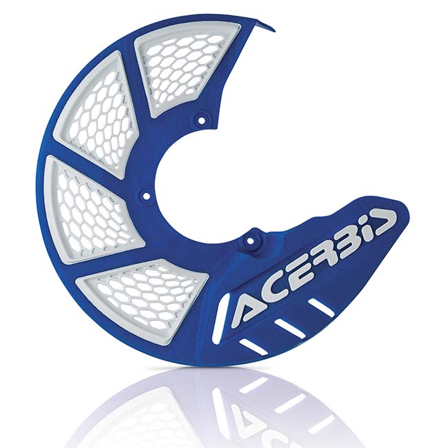 Acerbis X-Brake 2.0 Front Disc Cover Vented Blue 280mm [C] - Image 1