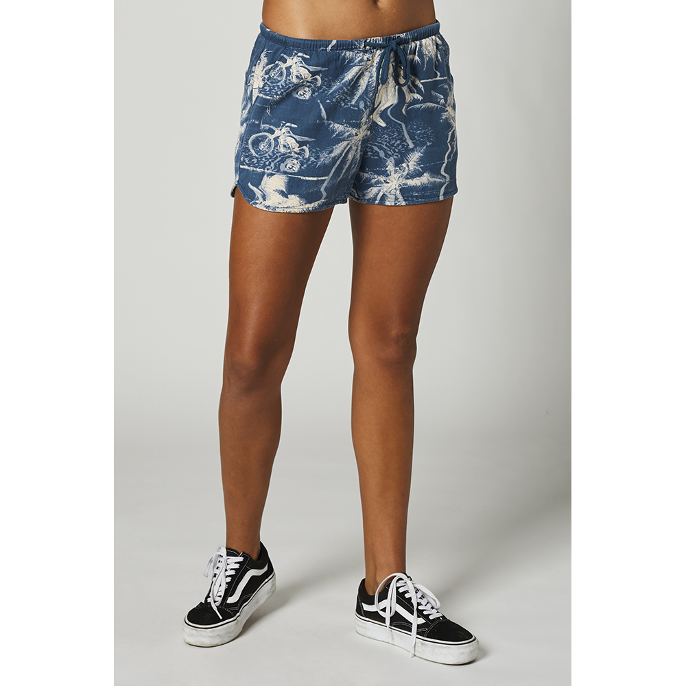 Shorts Fox Palms Womens Dark Indigo - Image 4