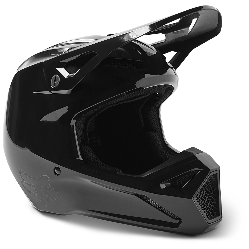 Fox V1 Solid MIPS ECE Motocross Helmet Black - Image 1