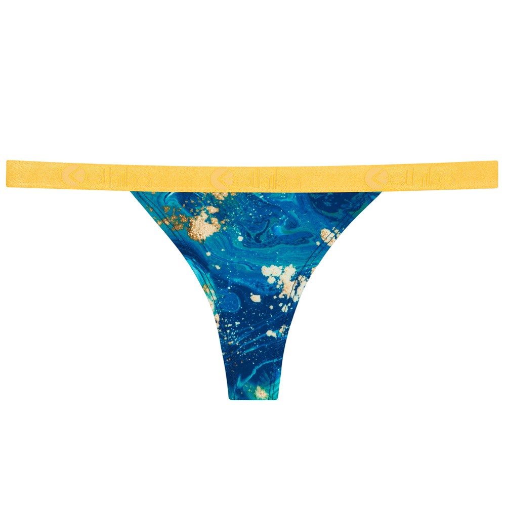 Ethika Gold Dust Brazilian Thong - Image 1