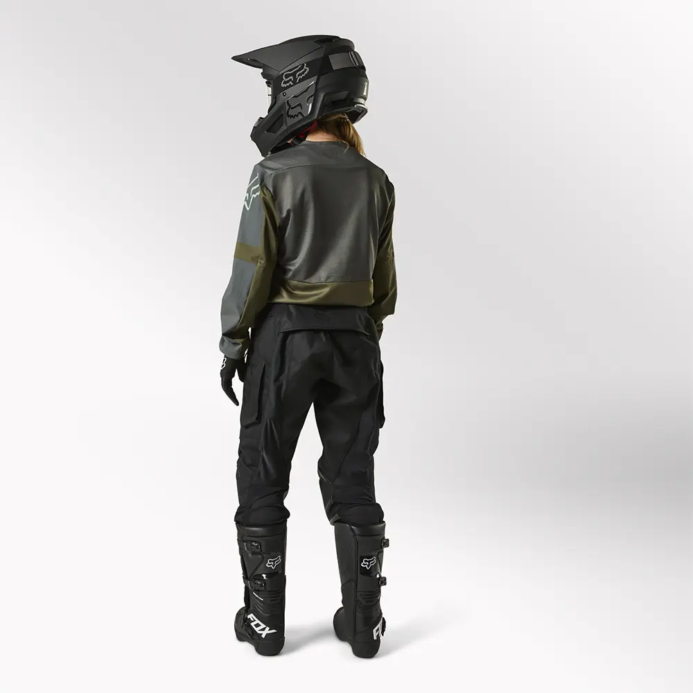 Fox Legion LT Womens Green Motocross Jersey