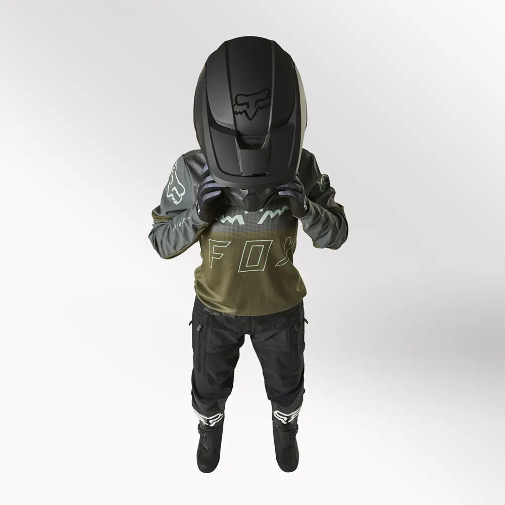 Fox Legion LT Womens Green Motocross Jersey