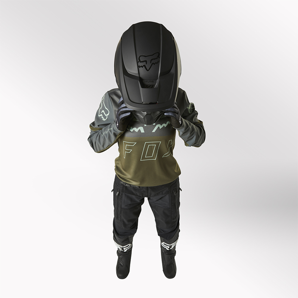 Fox Legion LT Womens Green Motocross Jersey - Image 7