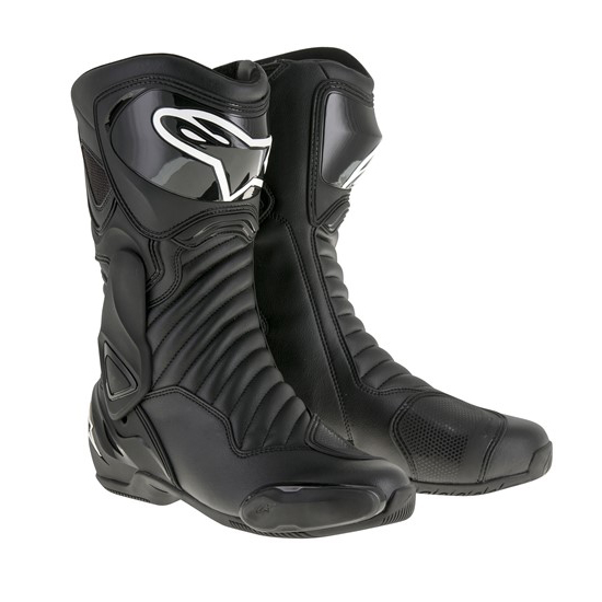 Road Boots Alpinestars S-MX 6 V2 Black - Image 1