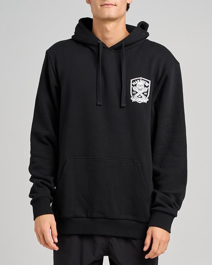 The Mad Hueys Ahoy FKRS Shield Hoodie Black - Image 2