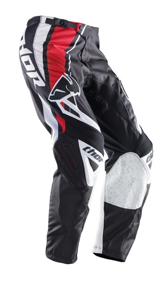 Motocross Pants Thor 2014 Phase Swipe Red - Image 1