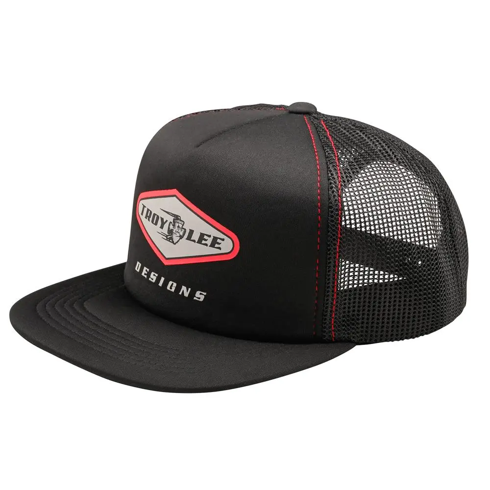 Troy Lee Designs Carb Trucker Snapback Black