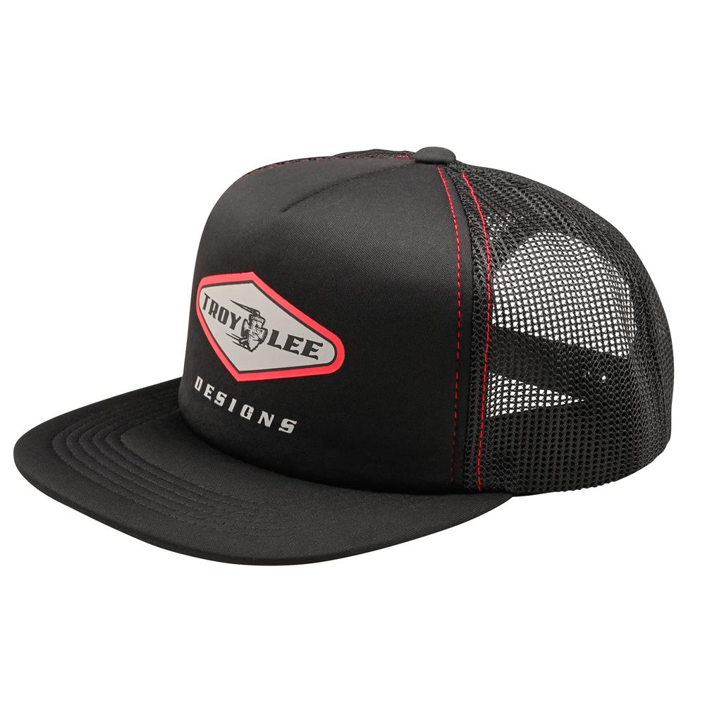 Troy Lee Designs Carb Trucker Snapback Black - Image 1