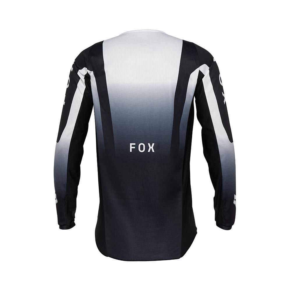Fox 180 Lean Motocross Jersey Black/White - Image 2