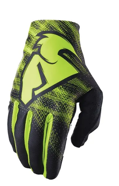 Motocross Gloves Thor 2014 Youth Void Tread Green