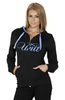 Hoody Unit Womens Divine Black