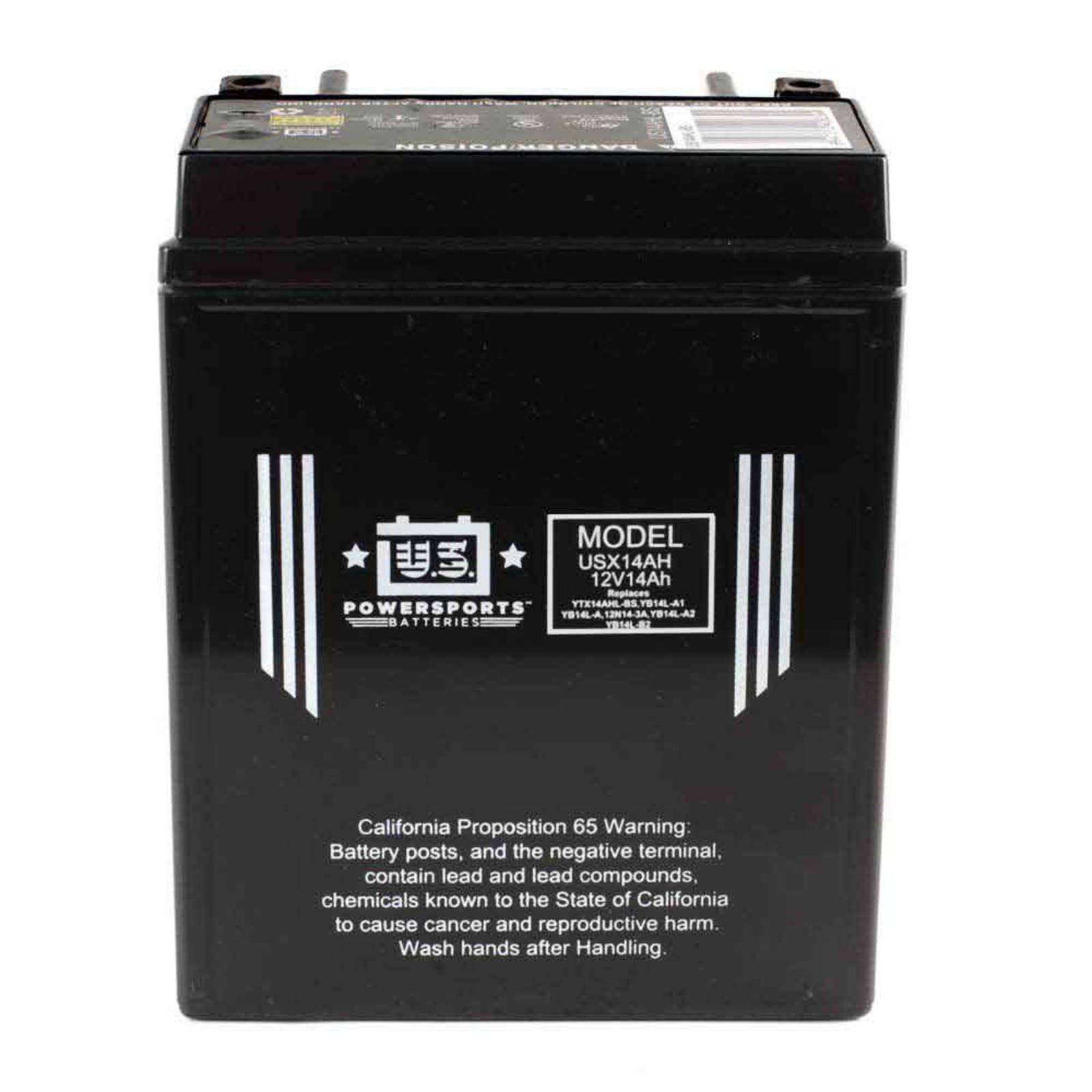USPS AGM BATTERY USX14AH-BS YB14-A2 *4 +L -R - Image 2