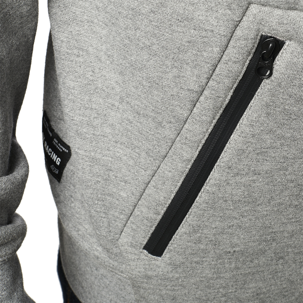 Hoodie Fox Refract DWR Heather Graphite - Image 3