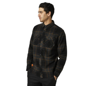 Fox Traildust 2.0 Flannel Shirt Black - Image 3