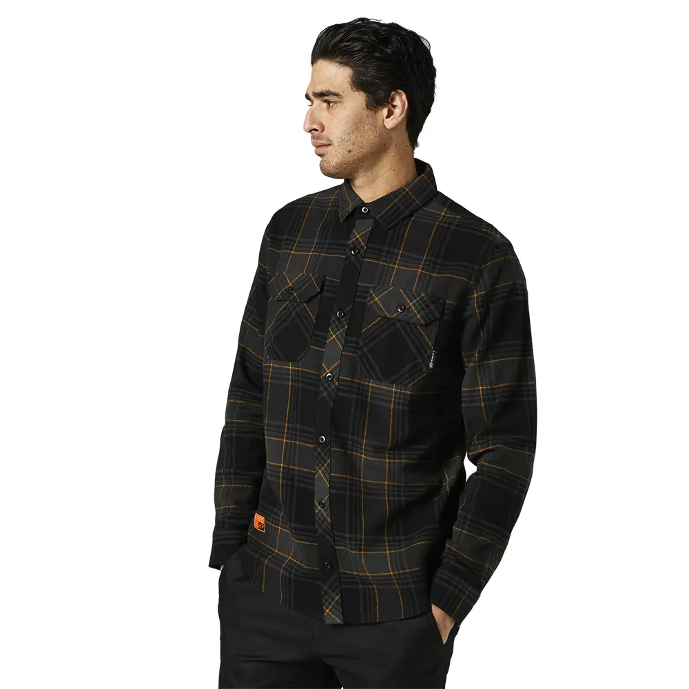 Fox Traildust 2.0 Flannel Shirt Black