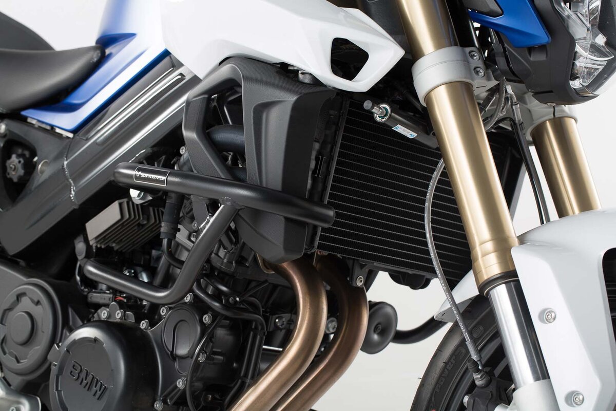 CRASH BARS SW MOTECH BMW F800R 09-12 F800S 06-10 BLACK - Image 1