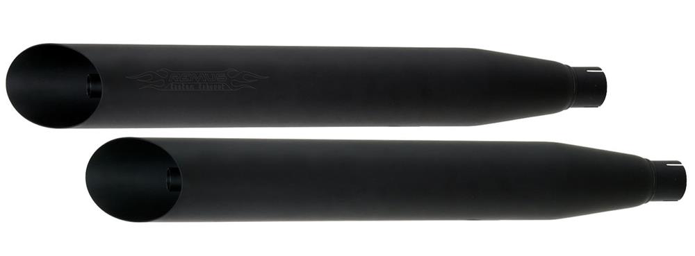 TAPERED MUFFLER S/STEEL BLACK TRIUMPH BONNEVILLE T120 '16- - Image 3