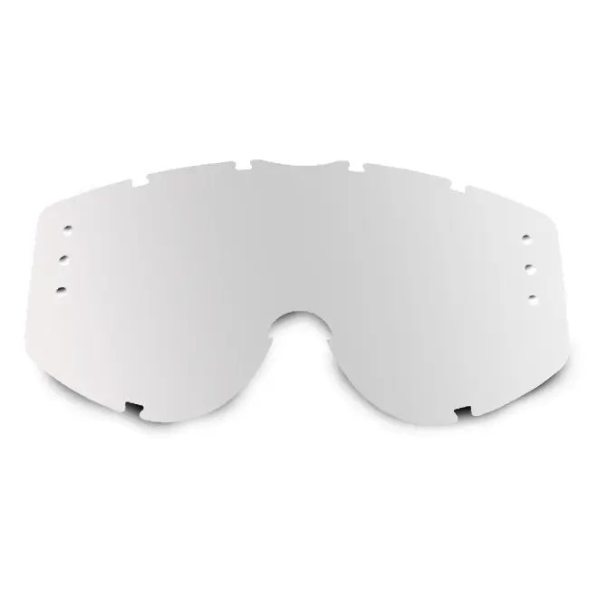 Lens Clear pre-drilled roll off anti scratch/stick/fog ProGrip