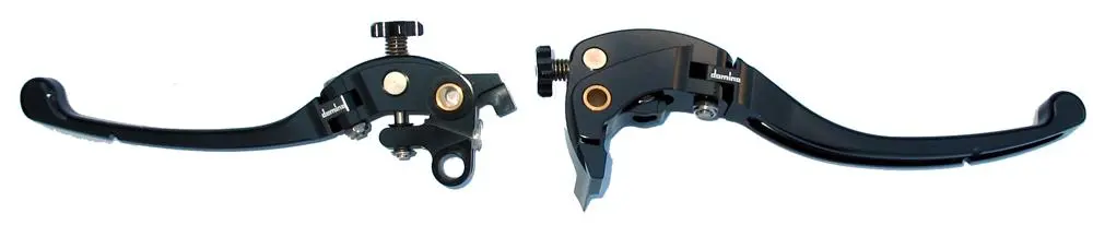 CNC LEVER BLADE PAIR L & R HONDA CBR 1000 '08-10 - BLACK - NLA