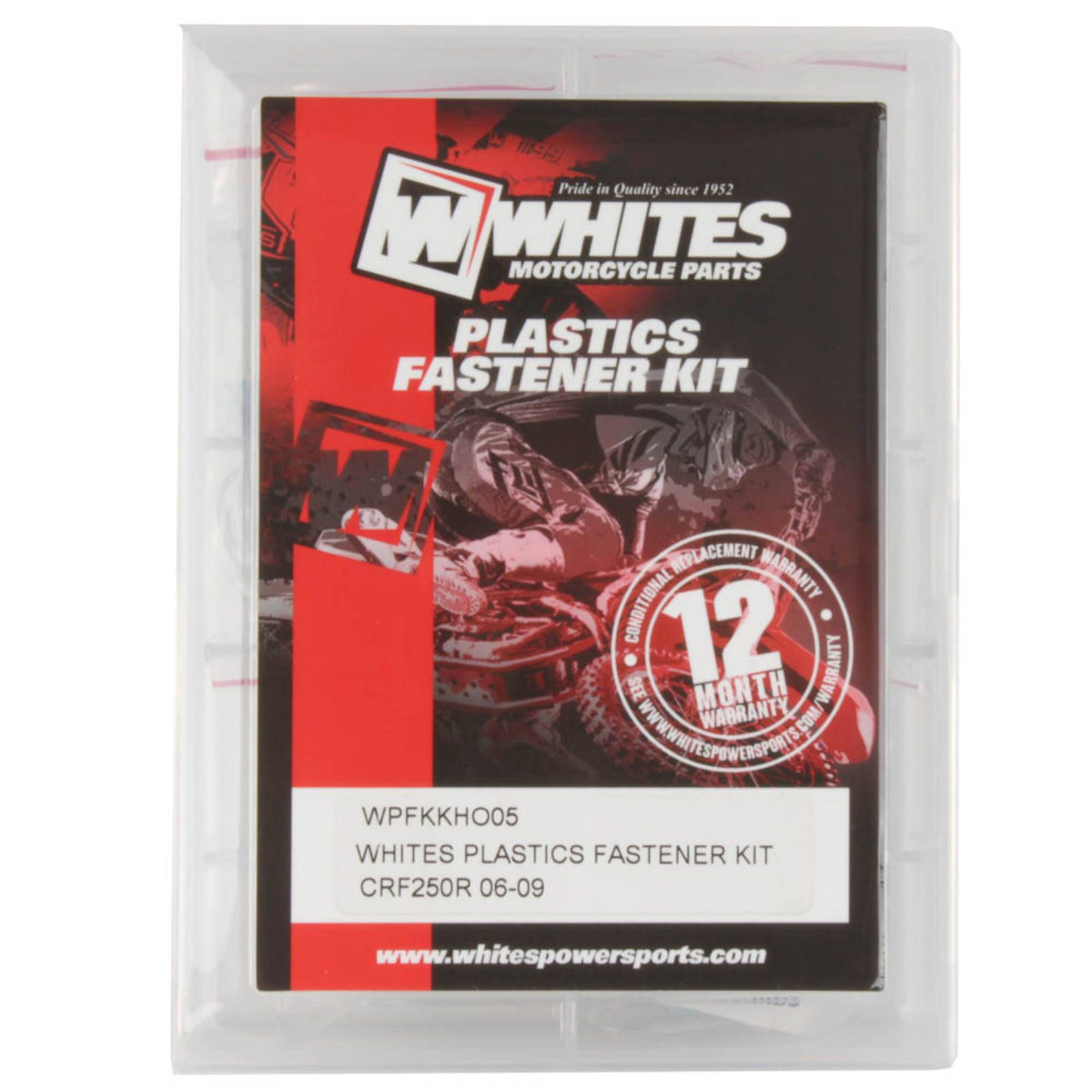 WHITES PLASTICS FASTENER KIT CFR250R 06-09 - Image 1