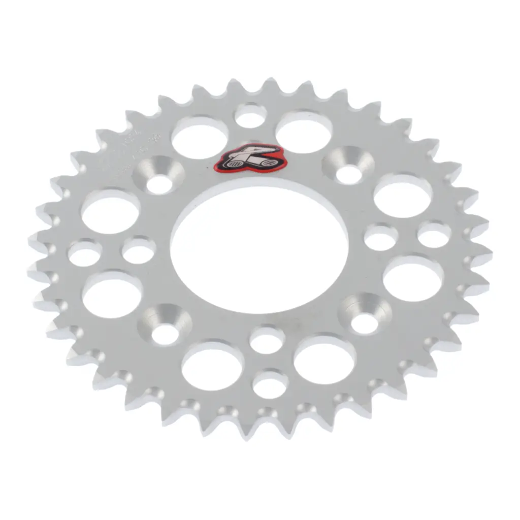 Renthal Sprocket Rear Silver 36T Alloy 7075 T6 Grooved Honda