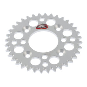 Renthal Sprocket Rear Silver 36T Alloy 7075 T6 Grooved Honda - Image 2