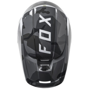 Fox Youth V1 BNKR Helmet Black Camo - Image 3
