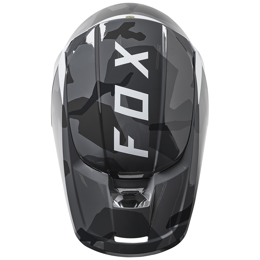 Fox Youth V1 BNKR Helmet Black Camo - Image 3
