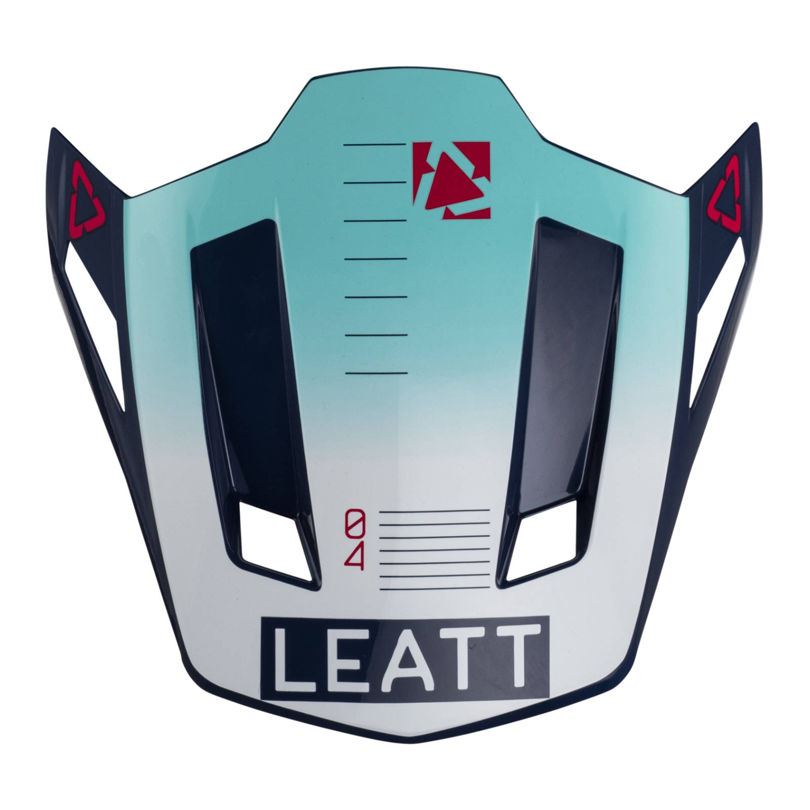 LEATT VISOR MOTO 8.5 V23 RED - Image 1