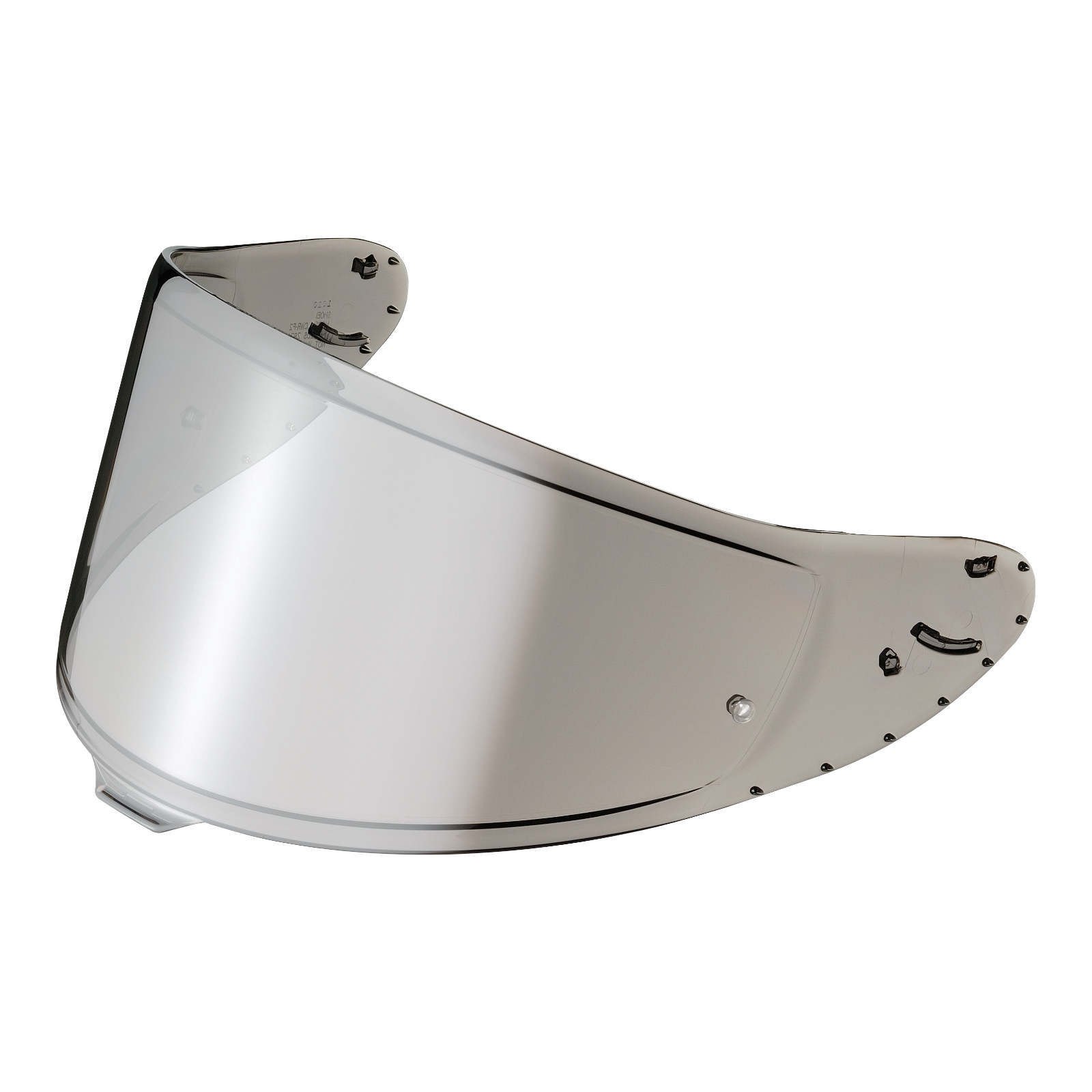 Shoei Visor NXR2 X-SPR Pro CWR-F2 Spectra Silver E6 Flat with Pin - Image 1