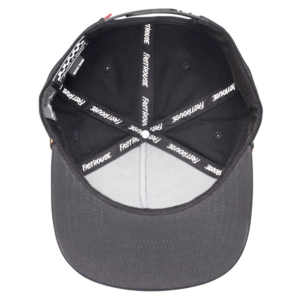Fasthouse Acclaim Hat Black - Oversized - Image 4