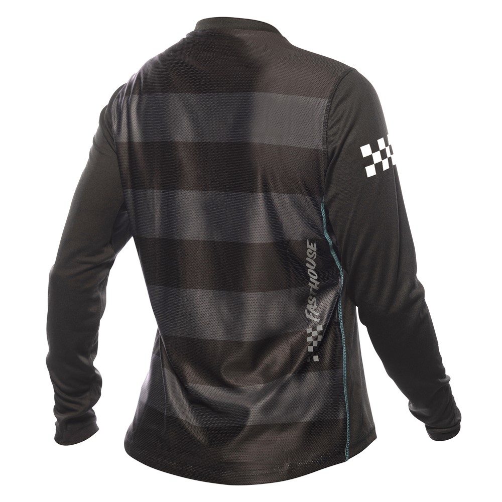 Fasthouse Alloy Ronin Long Sleeved Jersey Ladies Black - Image 2