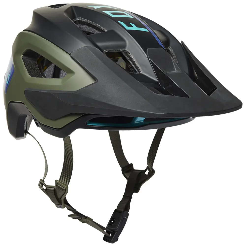 Fox Speedframe Pro Blocked Mips Bike Helmet Army