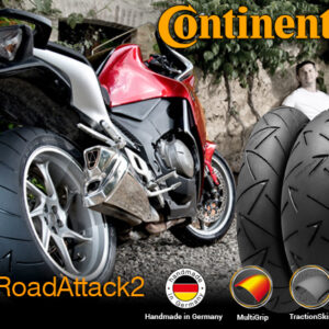 120/70-18 ZR 59W TL CRA2 Front ContiRoadAttack2 Tyre       [] - Image 1