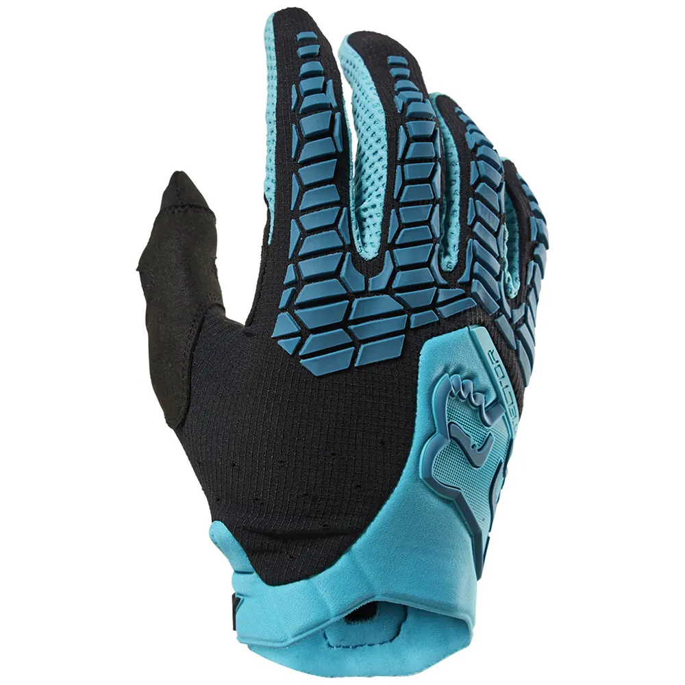 Fox Pawtector Motocross Gloves Teal