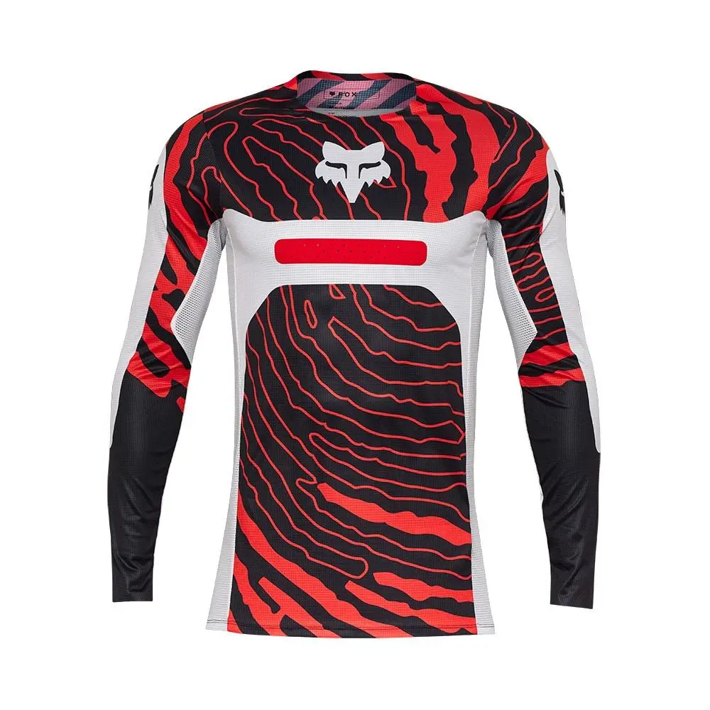 Fox Flexair Impression Motocross Jersey White