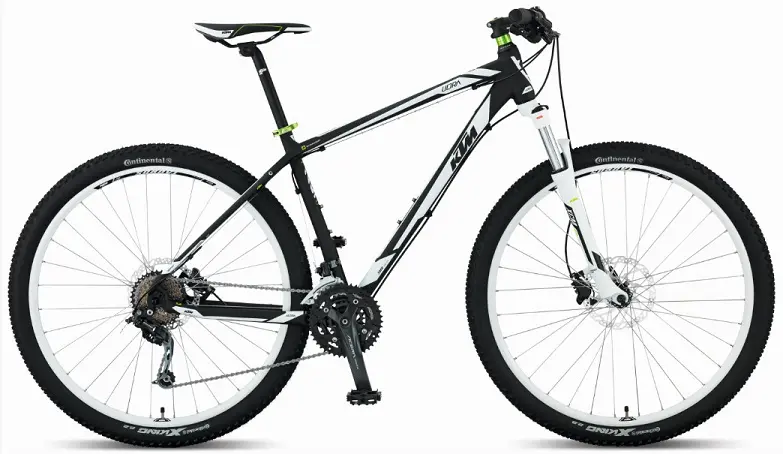 Bike KTM 2014 Ultra Fun 29 Black/White/Green