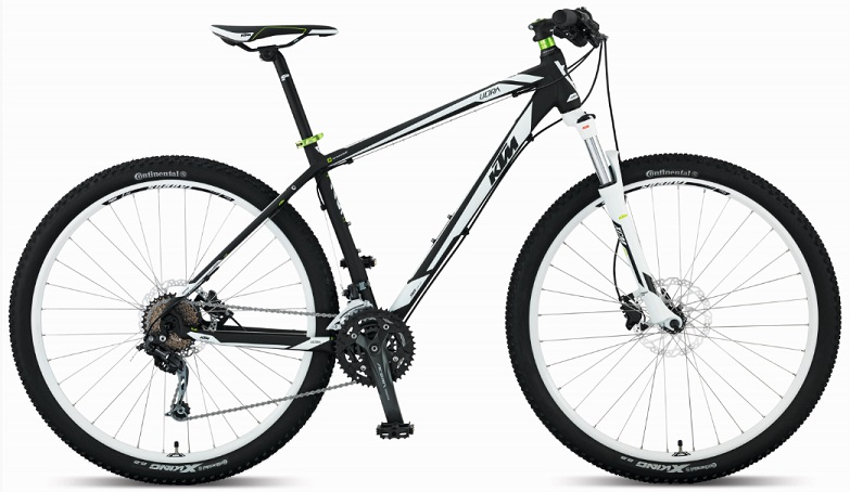 Bike KTM 2014 Ultra Fun 29 Black/White/Green - Image 1