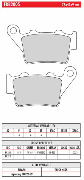 FERODO BRAKE BPADS - Image 82