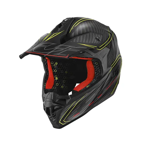 HELMET FULL FACE MX 60.1 MATT BLACK/NEON YELLOW 60/LARGE