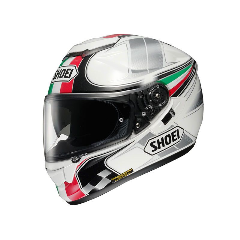 SHOEI GT-AIR 2XL REGALIA TC-4 WHT/GRN/RED # - INDENT - Image 1