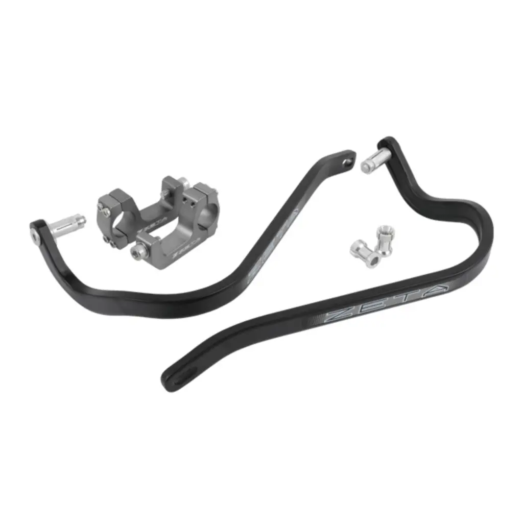 ZETA ARMOR-GUARD BENDED FOR 28.6MMBAR U-CLAMP BLACK