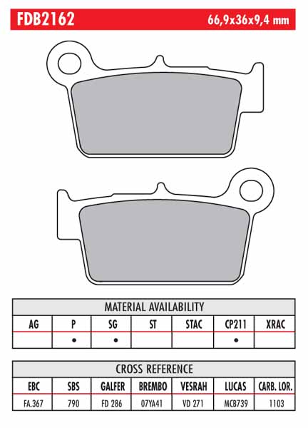 FERODO BRAKE BPADS - Image 118