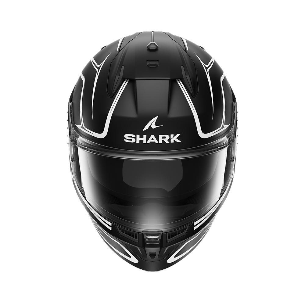 SHARK D-SKWAL 3  Drone Troy Lee Designs Road Helmet Black/White - Image 3