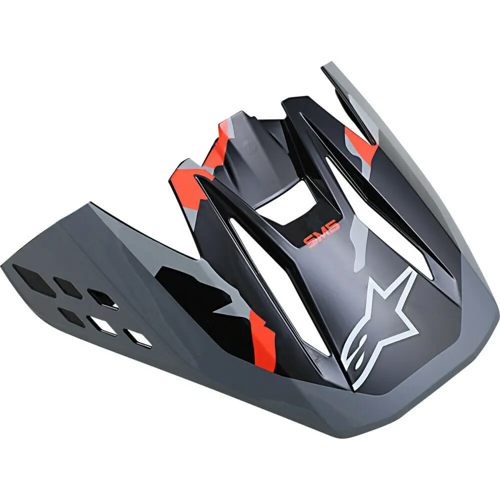 Alpinestars S-M5 Visor Rover Anthracite/Red Fluoro/Gray Camo