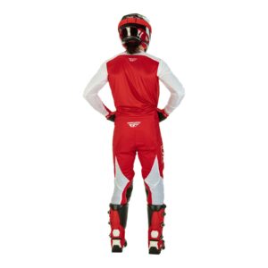 Fly Lite Hydrogen Red/White Motocross Pants - Image 8
