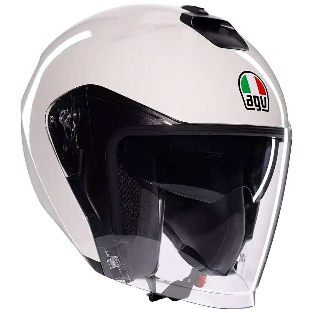 AGV IRIDES Openface Helmet Materia White