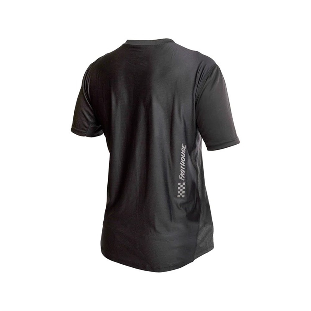 Fasthouse Alloy Mesa Short Sleeve Youth Heather Charcoal/Black - Image 2